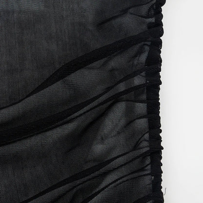 European and American foreign trade 2024 summer new solid color sleeveless strapless ribbon short slim and sexy dress