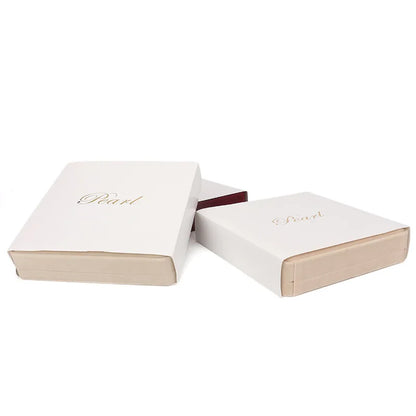 Velvet Pearl Necklace Gift Display Jewelry Set Box Wedding Ring Earring Bracelet Jewellery Packaging Storage Organizer Wholesale