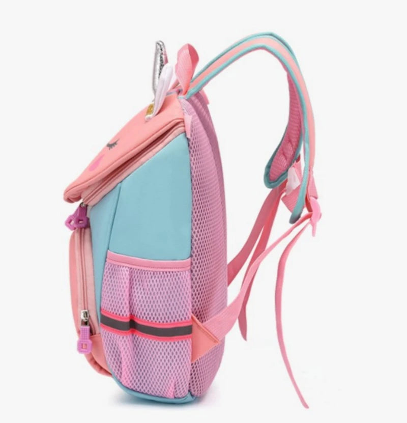 Personalized Name Kindergarten Schoolbag for Boys and Girls Cute Cartoon Backpack Dinosaur Embroidery Children's Bag