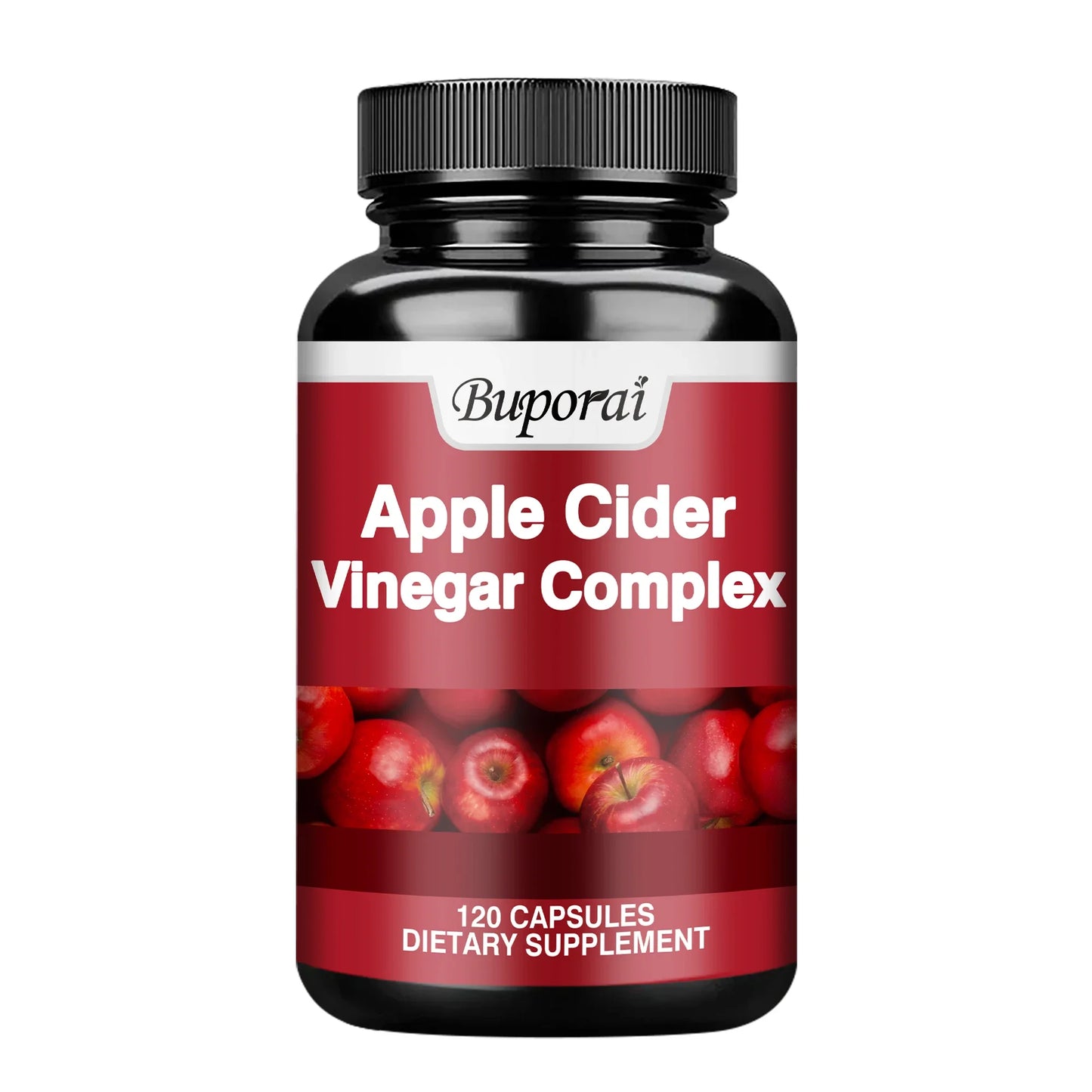 Apple Cider Vinegar - Improves Digestion, Appetite Suppression,Weight Management, Relieves Bloating - 120 Capsules Badiee Stylez