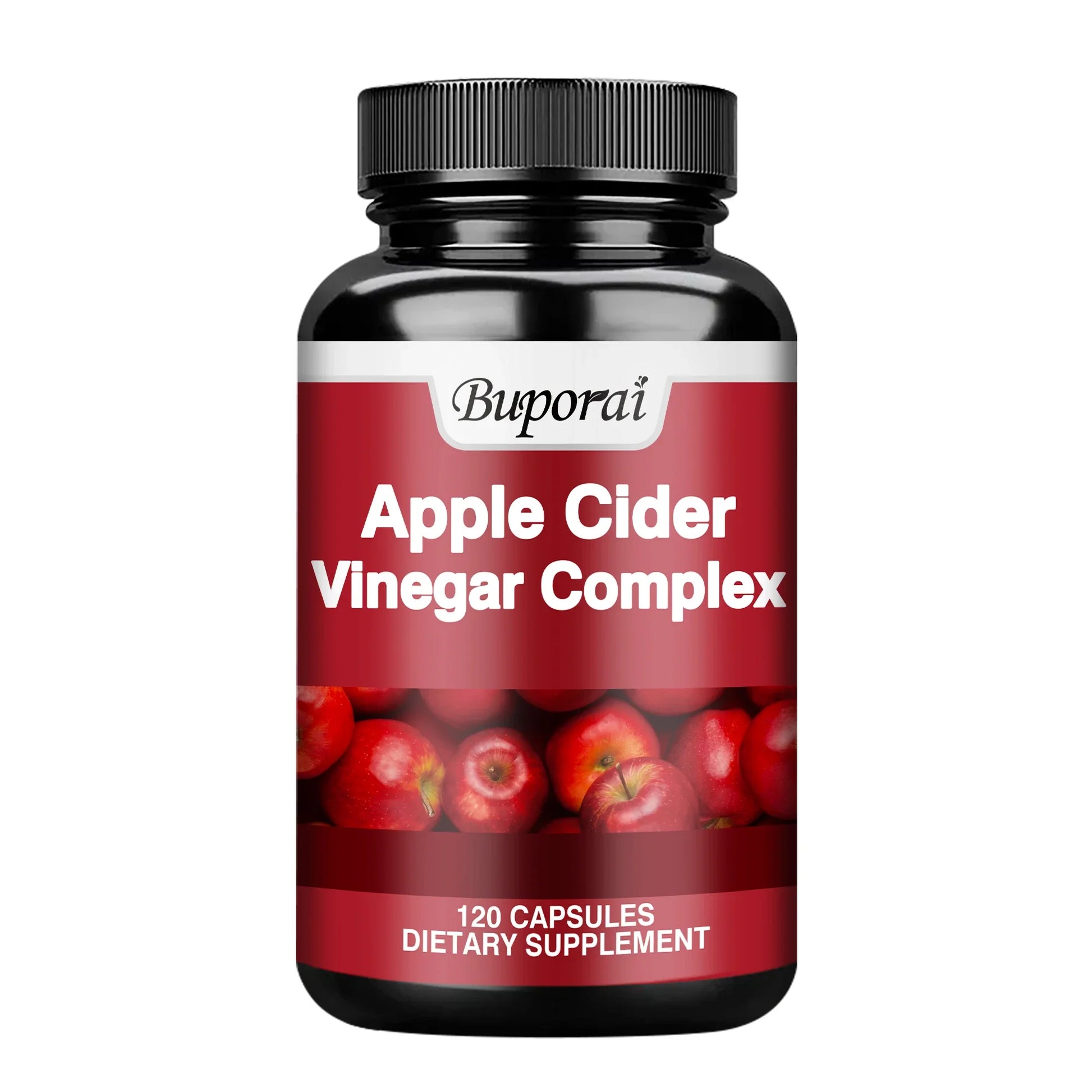 Apple Cider Vinegar - Improves Digestion, Appetite Suppression,Weight Management, Relieves Bloating - 120 Capsules Badiee Stylez