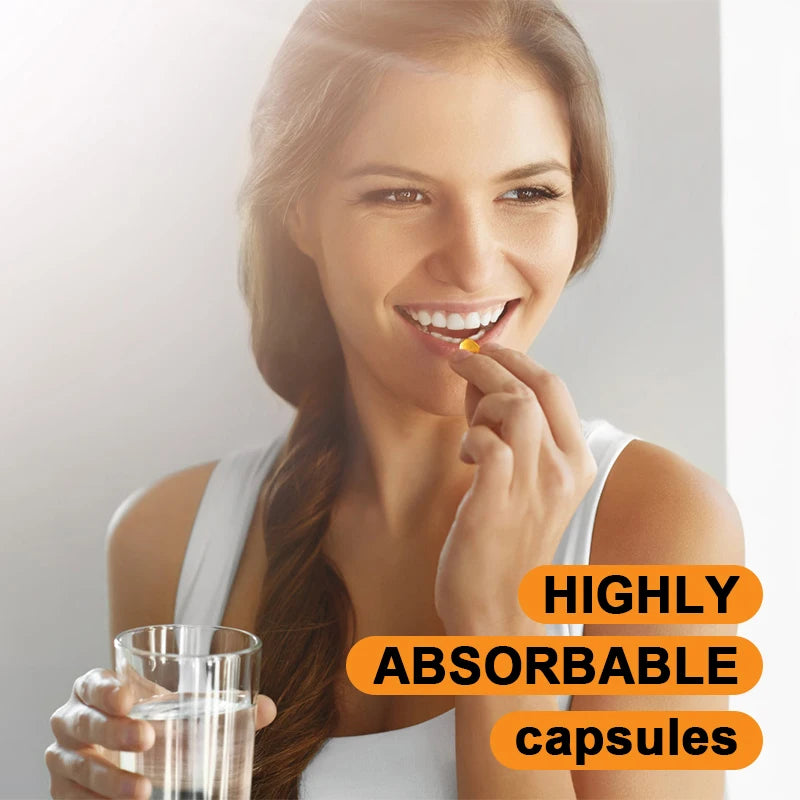 Vitamin K2, D3 supplement to support the immune system and improve body and bone health. 120 capsules