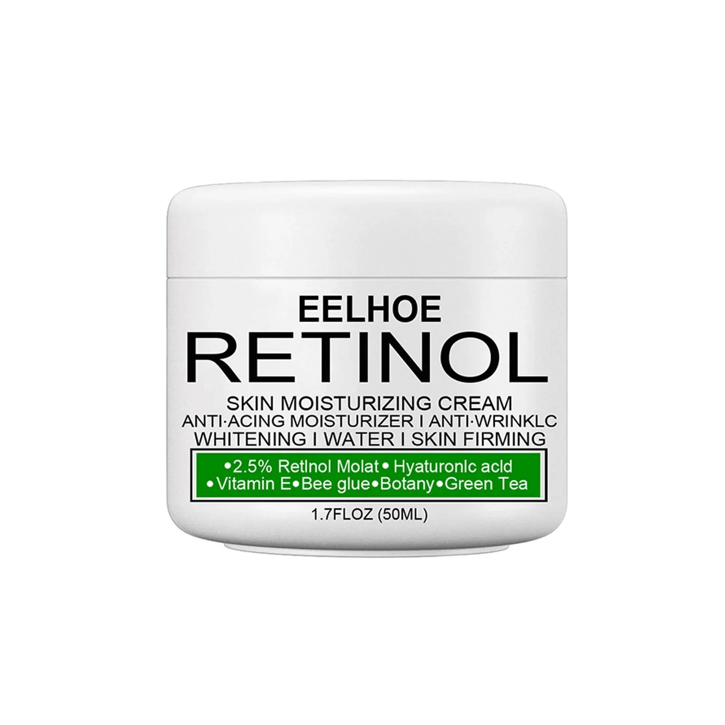 Retinol Whitening Cream for Private Part Brighten Dark Skin Permanent Bleaching Lotion for The Whole Body Underarm Knee Buttocks 50ml