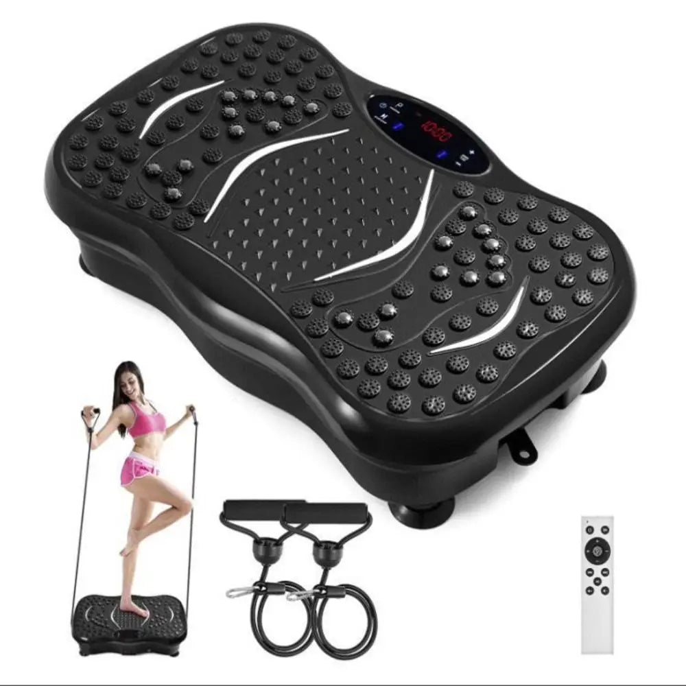 4D Vibration Fat Shaking Machine Music Multifunctional Vibration Platform Plate Mini Cardio Training Weight Loss Machine
