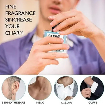 50ml Original Cupid Men's Pheromone Cologne Lasting Mature Hypnotic Rich Fragrance High Quality Hombre Perfume Body Spray - Badiee Stylez