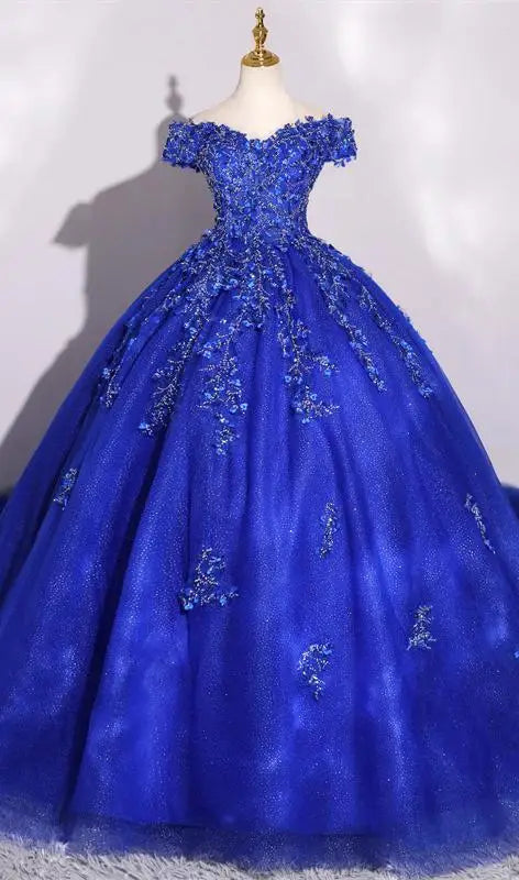 Shiny Party Dresses 15 Quinceanera Dresses Ball Gown Elegant Off Shoulder 15 Year Old Dress Customized Prom Gown Plus Size Badiee Stylez