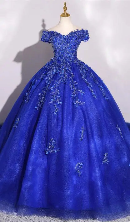 Shiny Party Dresses 15 Quinceanera Dresses Ball Gown Elegant Off Shoulder 15 Year Old Dress Customized Prom Gown Plus Size Badiee Stylez