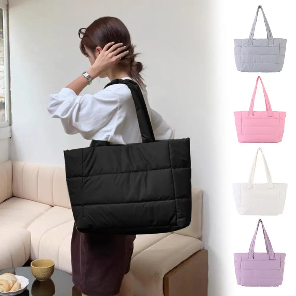 New Large Capacity Tote Bag Versatile Handbag for Women Commuting Bag Messenger Shoulder Bag Multiple Pockets Mummy Bag