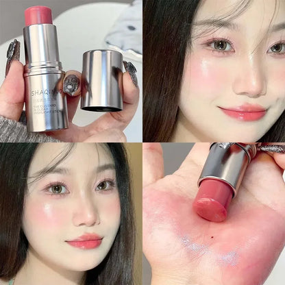 Water Light Highlight Blush Stick Shimmer Waterproof Face Contour Illuminator Lasting Moisturizer Brighten Contouring Cosmetics A04