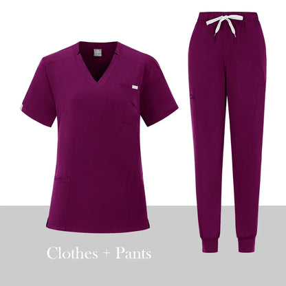 Wholesale Operating Room Medical Uniform Scrubs Hospital Working Scrubs Set Medical Supplies Nurse Dental Surgery Suit Workwear Badiee Stylez