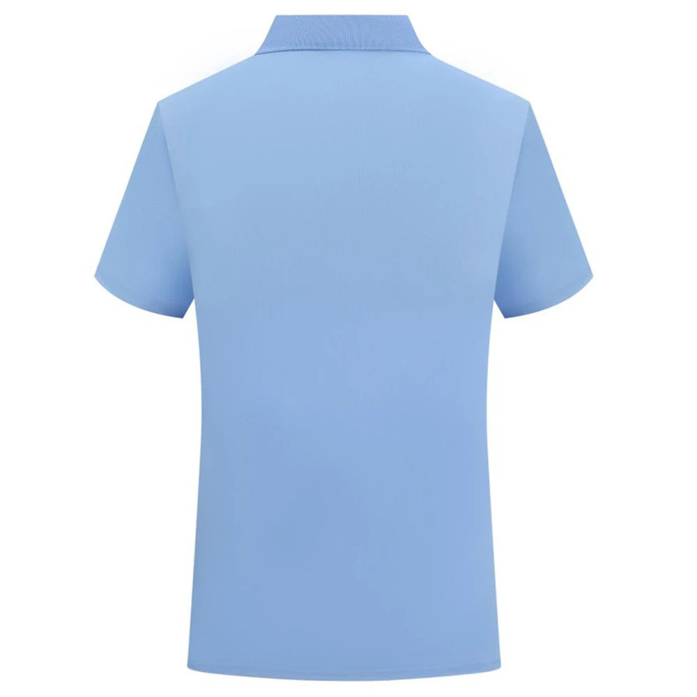 Sublimation Blank Polo Shirts Men Summer Short Sleeve Collar T Shirt Wholesale Casual Polo Tshirt For Men Camisas Para Hombres