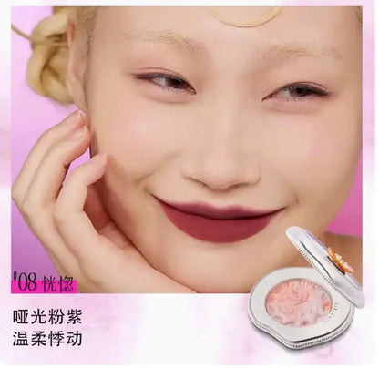 Girlcult Emotional Blush Highlighter Matte Fine Shimmer Blusher Face Cute Makeup Korean Cheek Pressed Powder NEW08