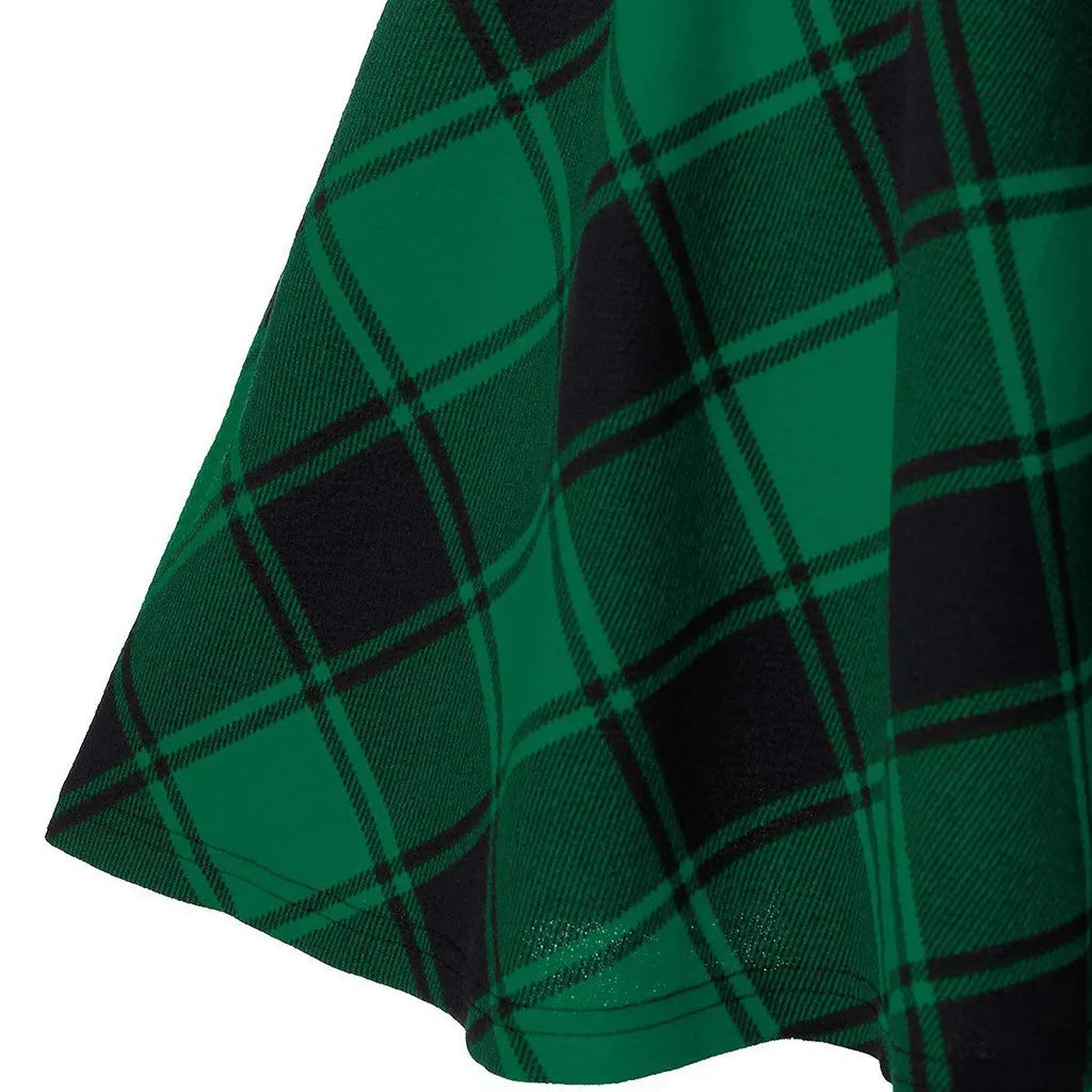 Black Checkered Women's Gothic Skirt Women Pleated Plaid Skirts Spring Autumn Girl Hip Hop Female Punk Goth Mini Skirt Clubwear