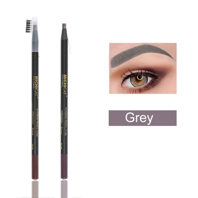Eyebrow Pencil Waterproof Microblading Eyebrow Pen Tint Tattoo Eyebrows Makeup Cosmetics Natural Long Lasting Eye Brow Pencil