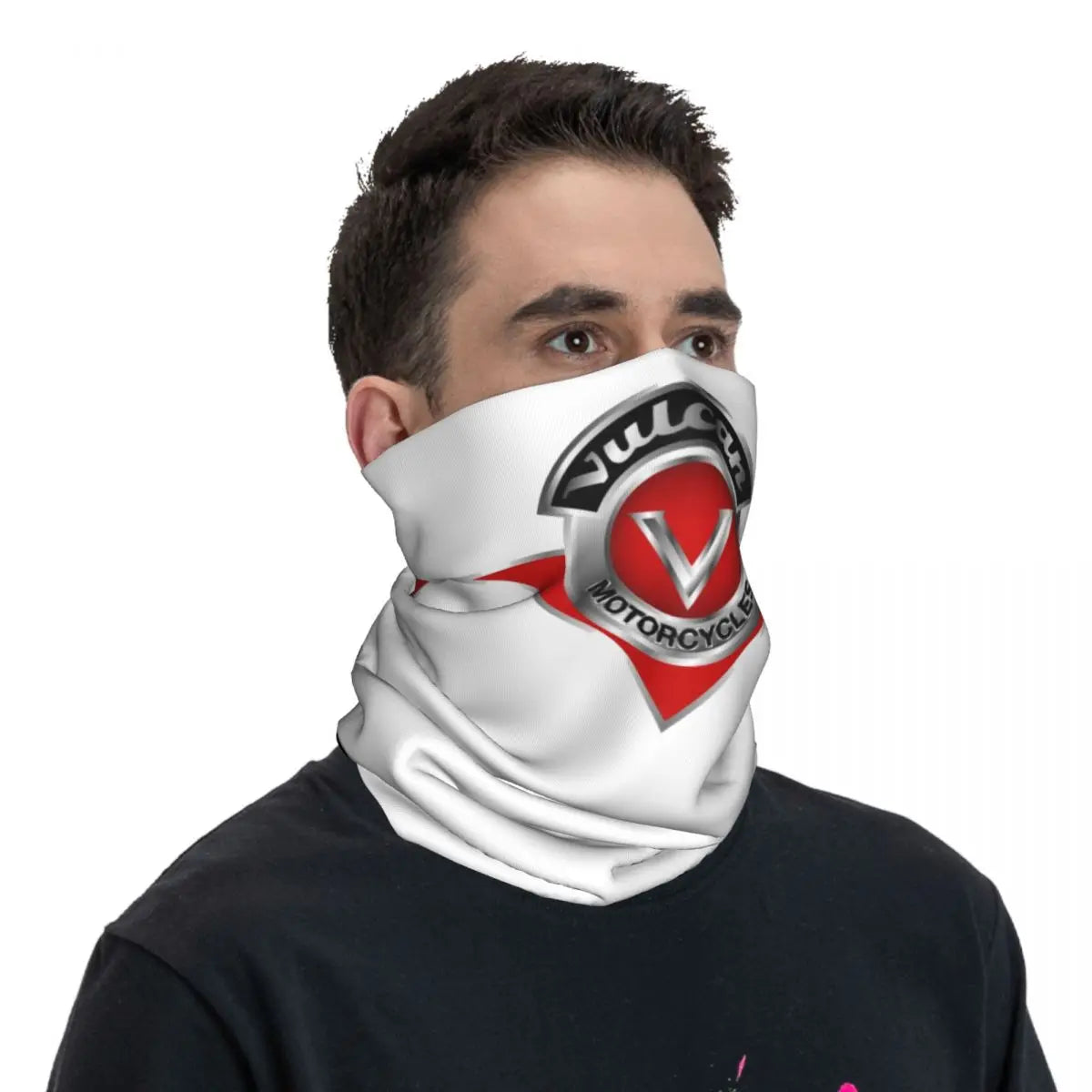 Vulcan Motorcycle Modren Bandana Neck Cover Printed Wrap Scarf Multi-use Headwear Outdoor Sports Unisex Adult Washable