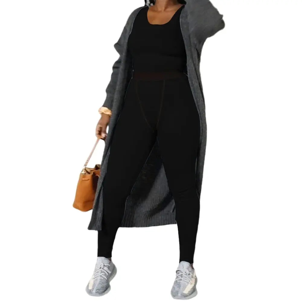 Lounge Wear Ribbed Casual 2 Piece Summer Shorts Set For Women Sleeve Top+Elastic Leggings Outfits