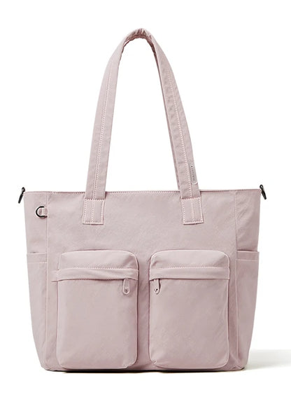 AJI Shoulder Bag For Women 2025 New Fashion Crossbody Bag Wear-Resistant Waterproof Nylon Female Handbags Ladies Messenger Bag Pink