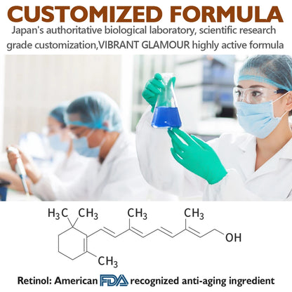 Anti Wrinkle Retinol Eye Serum Dark Circle Eye Bags Remover Whitening Brightening Skin Moisturizer Lightening Cream Eye Care