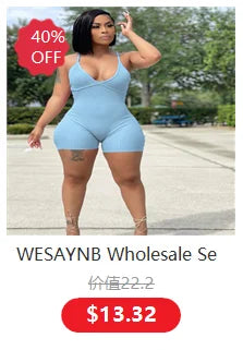 WESAYNB Wholesale Streetwear Clothes Zipper Long Sleeve Jumpsuit Women 2022 Black Blue Pink One-pieces Outfits Bodycon Jumpsuits