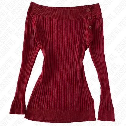 Sexy Punk Y2k Long sleeve Crop Top One shoulder Harajuku Grunge Goth Pullover Streetwear Hip Hop Baby Tee Retro Fashion Top EMO Hong