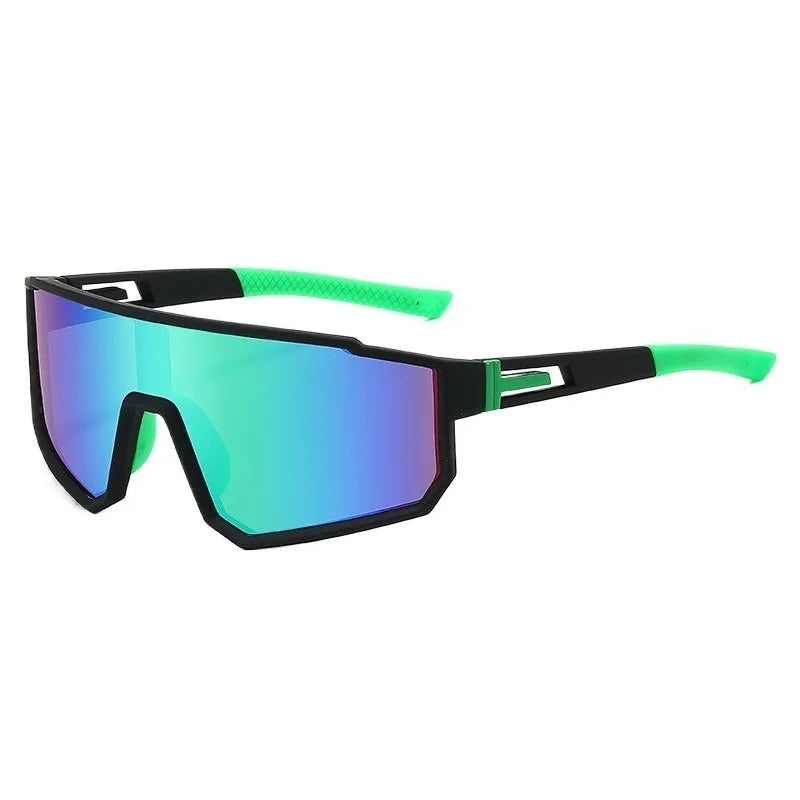 Cycling Glasses Outdoor Sports Casual Cycling Sunglasses for Men and Women UV400 green