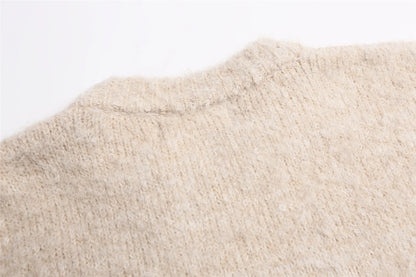 2025 Autumn and winter men's and women's American retro fun cute cat jacquard knitted sweater loose and lazy couple's top Badiee Stylez