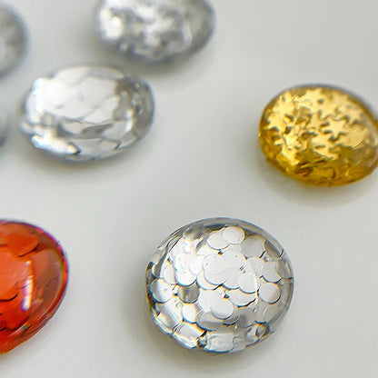 Holographic Laser Star Love Sequins Nail Glitter Gold Silver Sequin Mix Size Paillette DIY Design Nail Art Decorations Tool