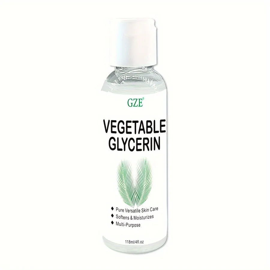 GZE Vegetable Glycerin, 100% Pure, Versatile Skin Care, Softening and Moisturizing, Multi-PURPOSE AND VERSATILE SKIN CARE GZE081
