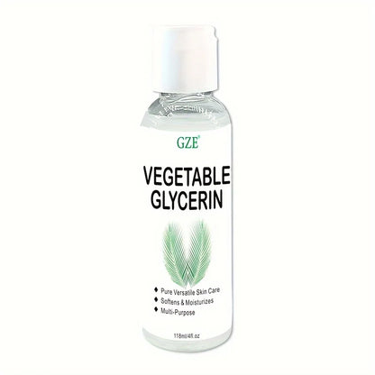 GZE Vegetable Glycerin, 100% Pure, Versatile Skin Care, Softening and Moisturizing, Multi-PURPOSE AND VERSATILE SKIN CARE GZE081