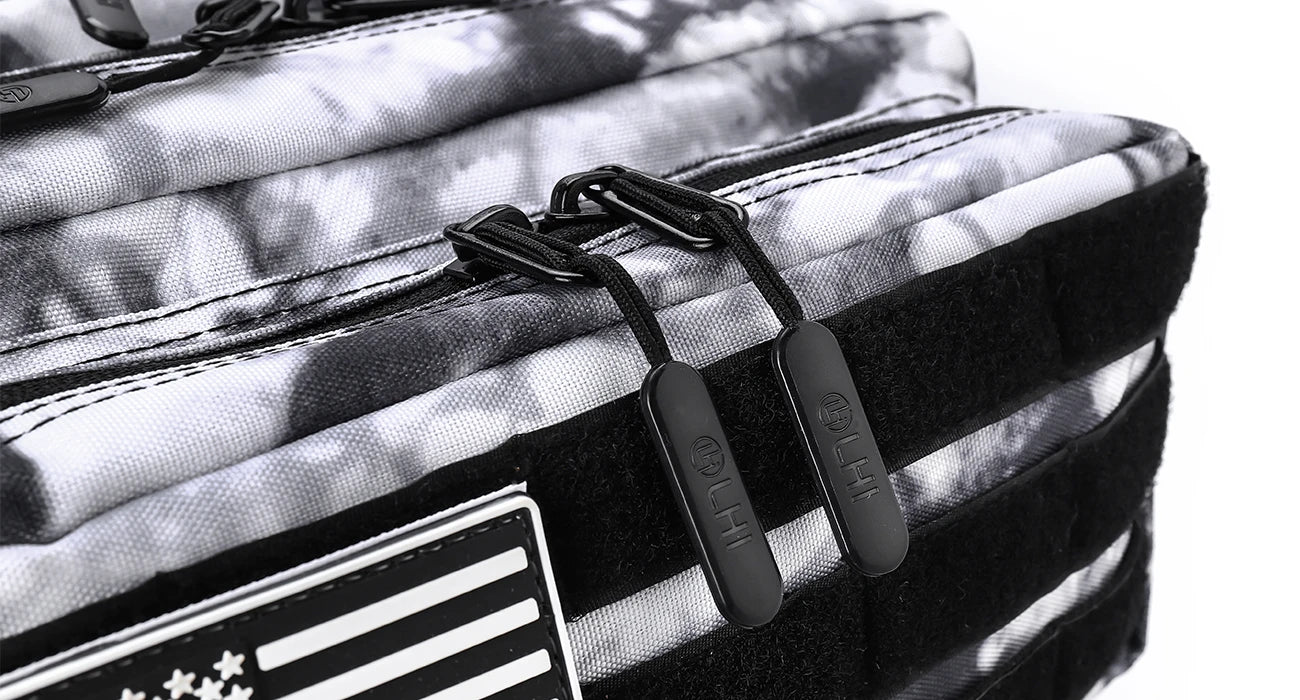 LHI 45L Tactical Backpack for Men and Women Large Athlete Gym Bag Outdoor Sports Hiking Survival Rucksack with Bottle Holder