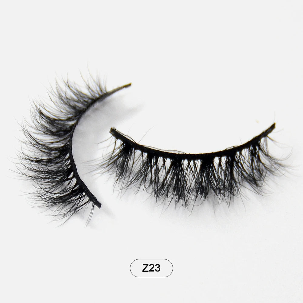 Dropshiping Makeup Mink Lashes Fluffy Soft Full Fake Eyelashes Natural False Eyelashes Wispy Lash Extension Z23 CHINA