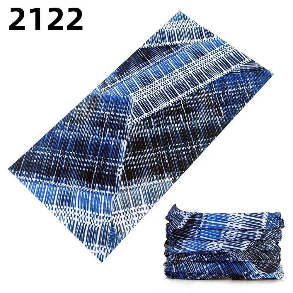 2101Unisex Climbing Hiking Scarf Sport Headwear Bandanas Motorcycle Turban Hand Band Magic Scarves Outdoor Cycling Headband Mask 2122