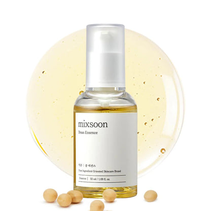 Mixsoon Bean Essence Vegansnail Exfoliating Essence for face Hydrating Korean Skin Care Glassskin Gentle Deep Hydration 50ml 50ml