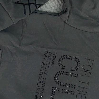 Y2K Retro Style Hoodie 2025 Fashion Street Casual Pullover Jacket with Letter Hot Stamping Design