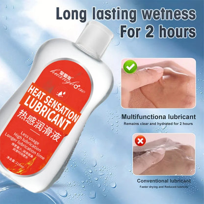 thermal Water Based Lubricant Sex Oil Masturbation Massage Anal Ass Oil Human Body Lubricant for Sex 215ml