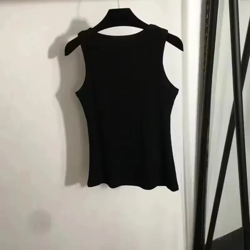 2025 Trending! Luxury French Printed Vest - Comfort-Driven for Travel/Sports, Breathable Elegance Printed vest