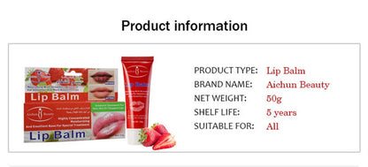 Lip Balm Long-Lasting Moisturizing Nutritious lip Smooth Tender Anti Dry Cracking Repair Lip Fruit essence Lip care Products