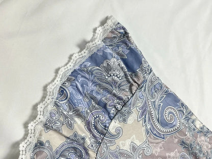 SUKAE Vintage Court Style Women Nightgown Elegant Nightdress Woman Sexy Lingeries Sling V-neck Slim Dress Summer Milk Silk Skirt Badiee Stylez