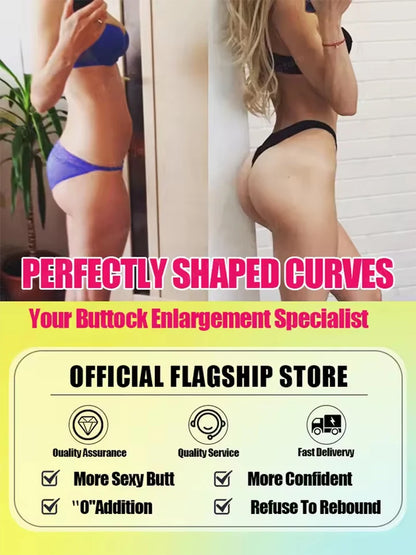 Sexy Hip Buttock Enlargement Hip Firm Essential Oil Cream Effective Hip Lift Up Butt Beauty Female Hips Tightening Massage Oils