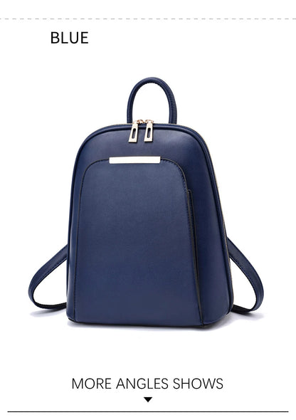 Fashion Sequined Backpack For Women Brand Leather Backpack Female Shoulder Bags Large Capacity Travel Bagpack Women Mochila