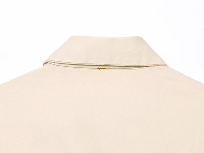 ETJ 2025 summer new TRAF women's elegant fashion waist pleated V-neck short-sleeved temperament denim MIDI dress