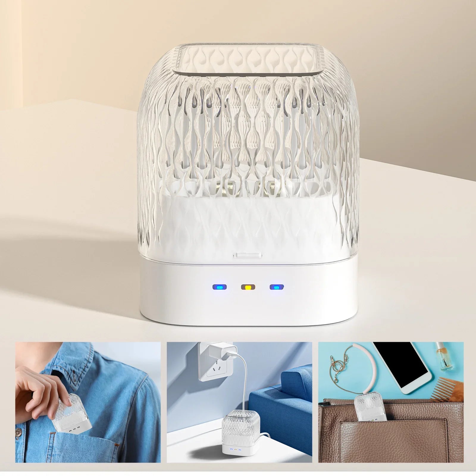 Rechargeable USB Digital Hearing Aid Behind the Ear Sound Amplifier Elderly Noise Cancelling Deaf Care Charging case