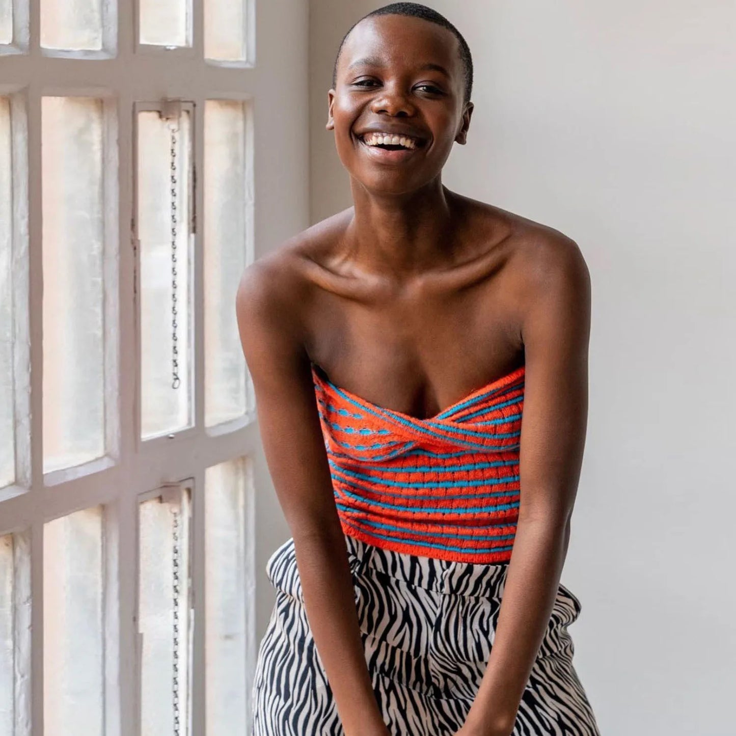 Striped Knitted Tube Top Women Off Shoulder Summer Sexy Strapless Bodycon Tank Crop Top Party Club Wear Camisole Yuqung