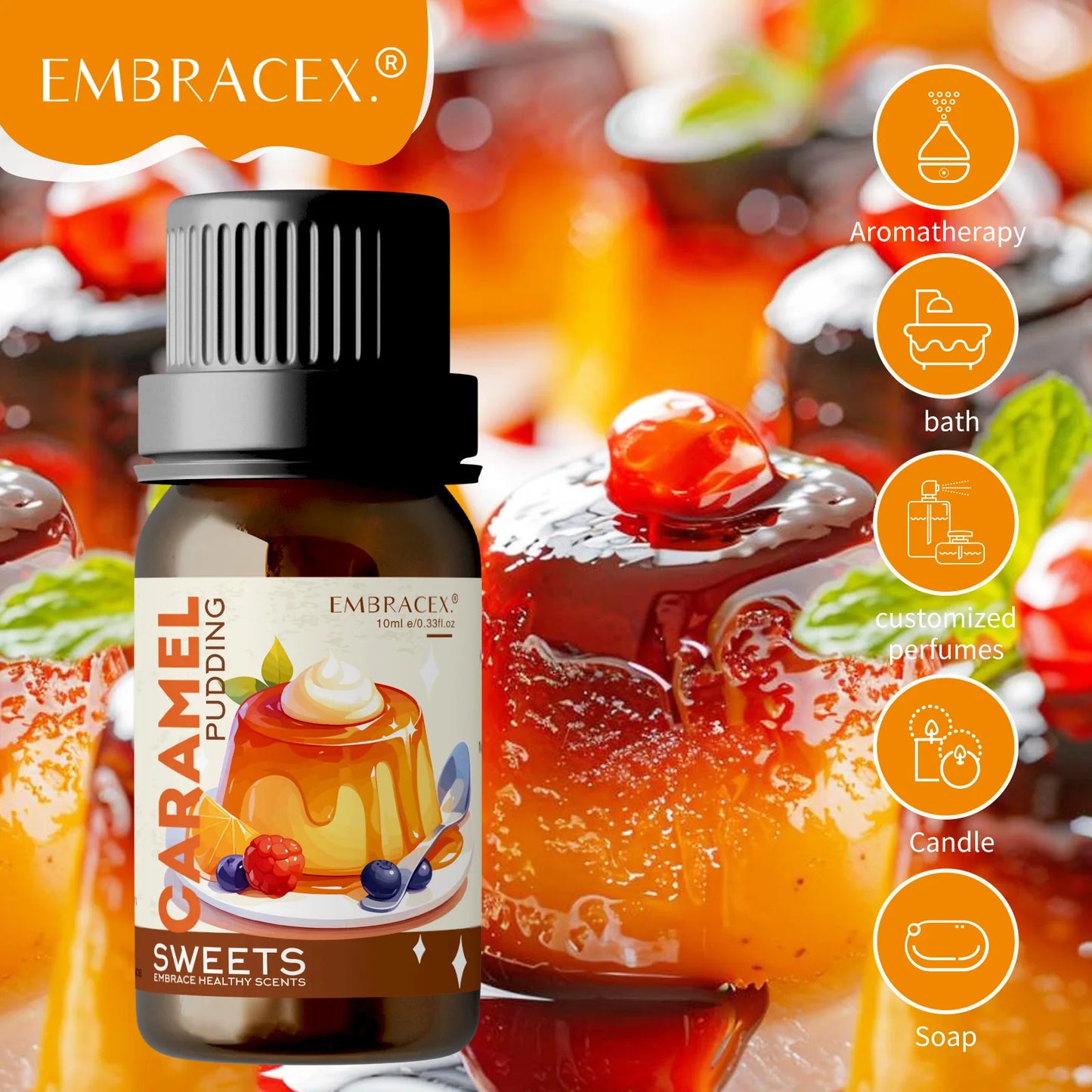 12models Gourmet Essential Oils Vanilla Coconut Coffee Cookies For Diffusers、Candles Making  Car Aromatherapy  Gifts For Women - Badiee Stylez