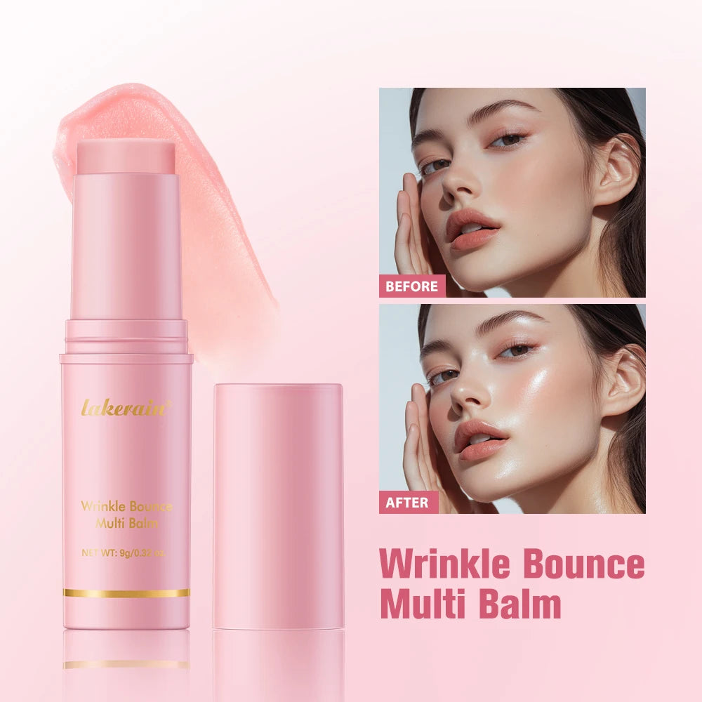 Wrinkle KAHI Removal Multi Bounce Balm Collagen Stick Fade Fine Lines Brighten Dull Skin Tone Cream Korean Cosmetics