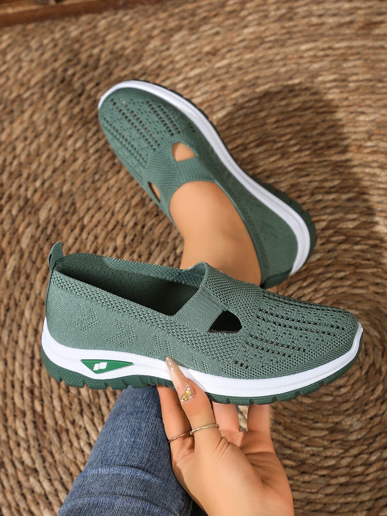 women's summer shoes - casual sneaker, Non-slip sole design, fly-woven upper is more skin-friendly sale shoes with free shipping