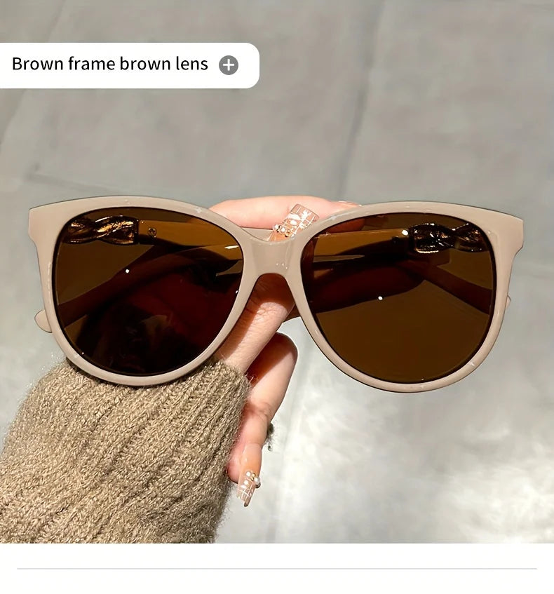 Women's Cat Eye Sunglasses Retro Butterfly Sunglasses Women's Fashion Mountaineering Sunglasses Badiee Stylez