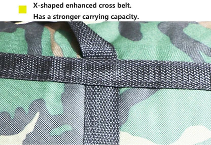 Camouflage Luggage Moving House Big Bag Thick Waterproof Oxford Cloth Moving Artifact Large Woven Storage Men's Travel Bag 180L