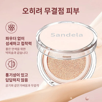 SANDELA Matte Silky Moisturizing Foundation Long Lasting Air Cushion Bb & Cc Cream Cushion