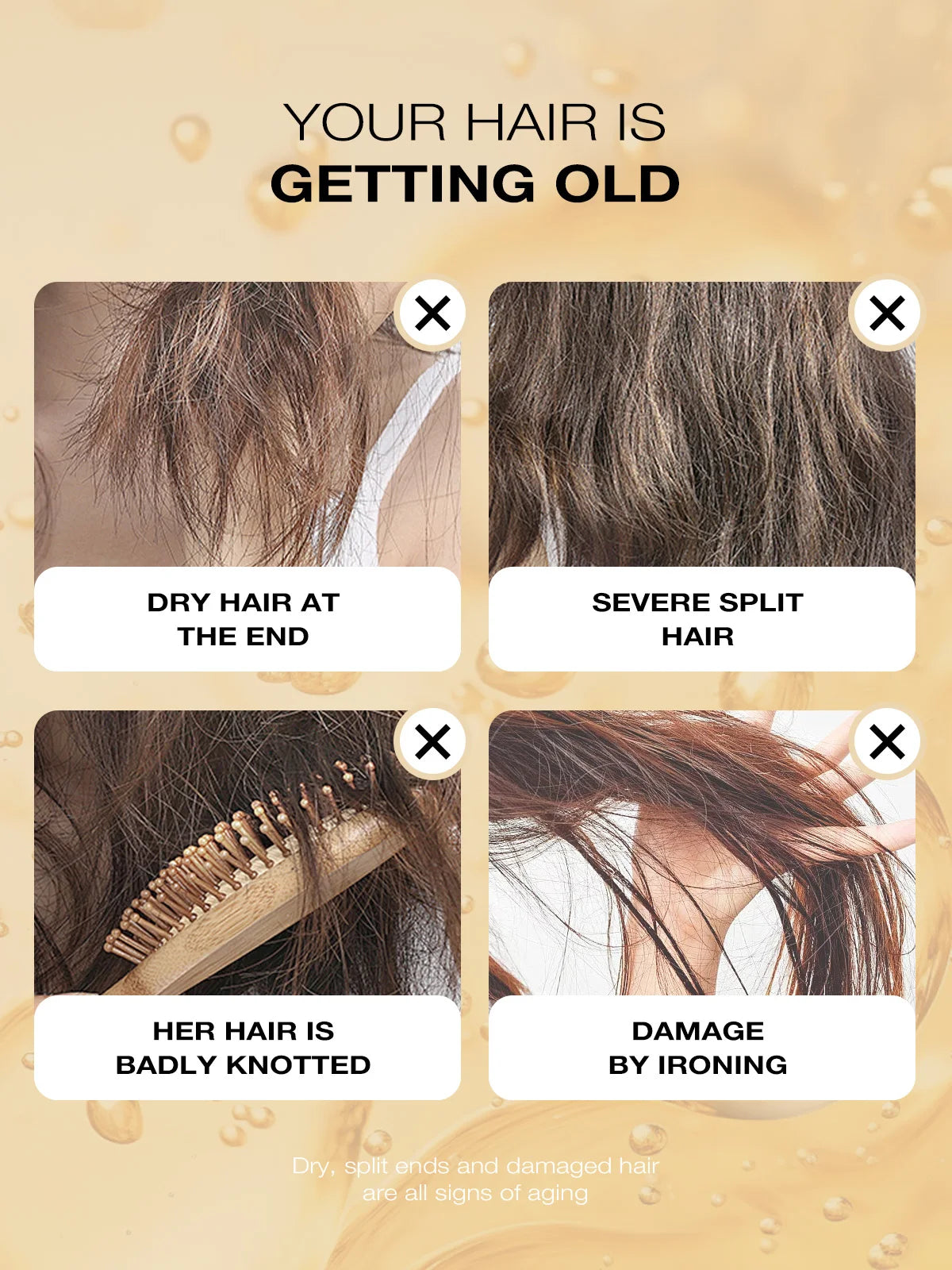 Karseell Collagen Hair Treatment Deep Repair Conditioning Argan Oil Hair Mask Essence for Dry Damaged Hair 100ml/500ml